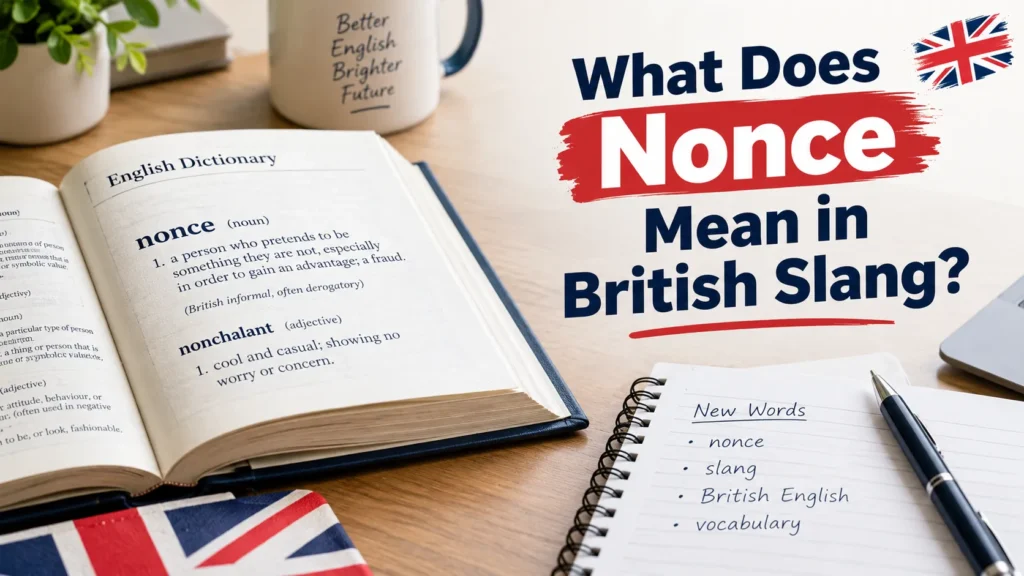 Nonse Meaning British Slang