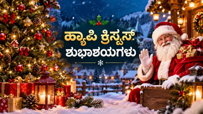 Happy Christmas Wishes In Kannada