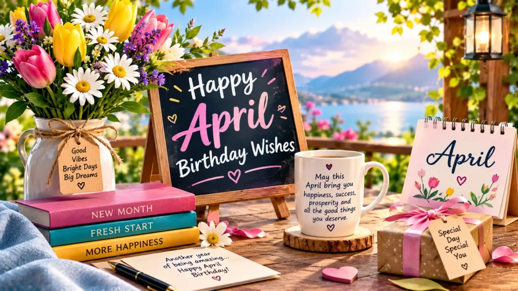 Happy April Birthday Wishes