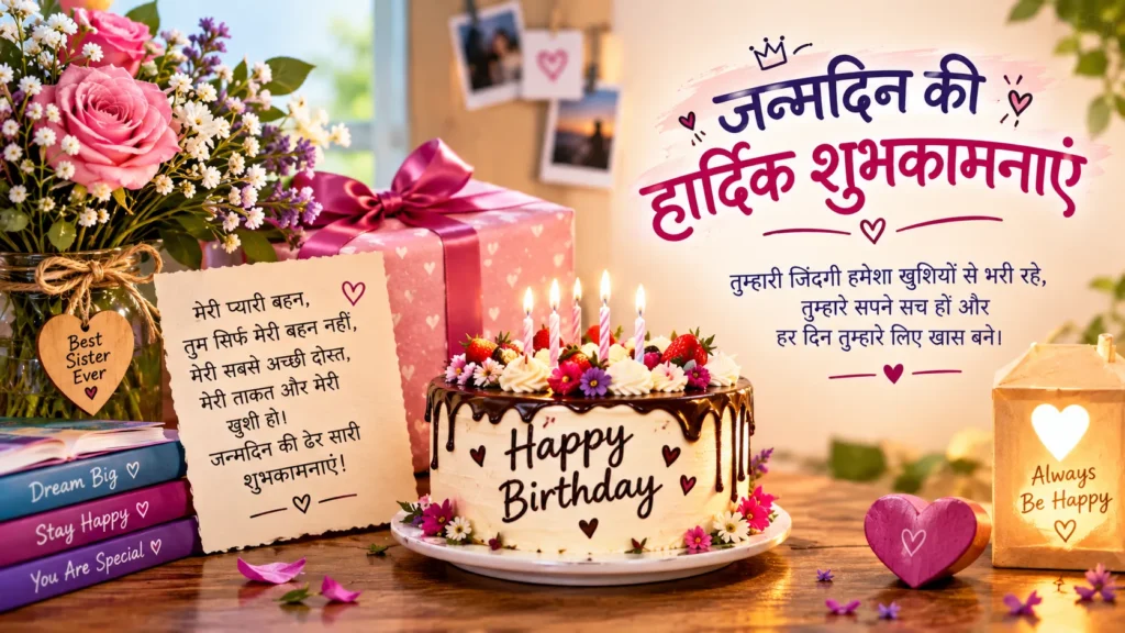 Birthday Wishes For Sister In Hindi_2
