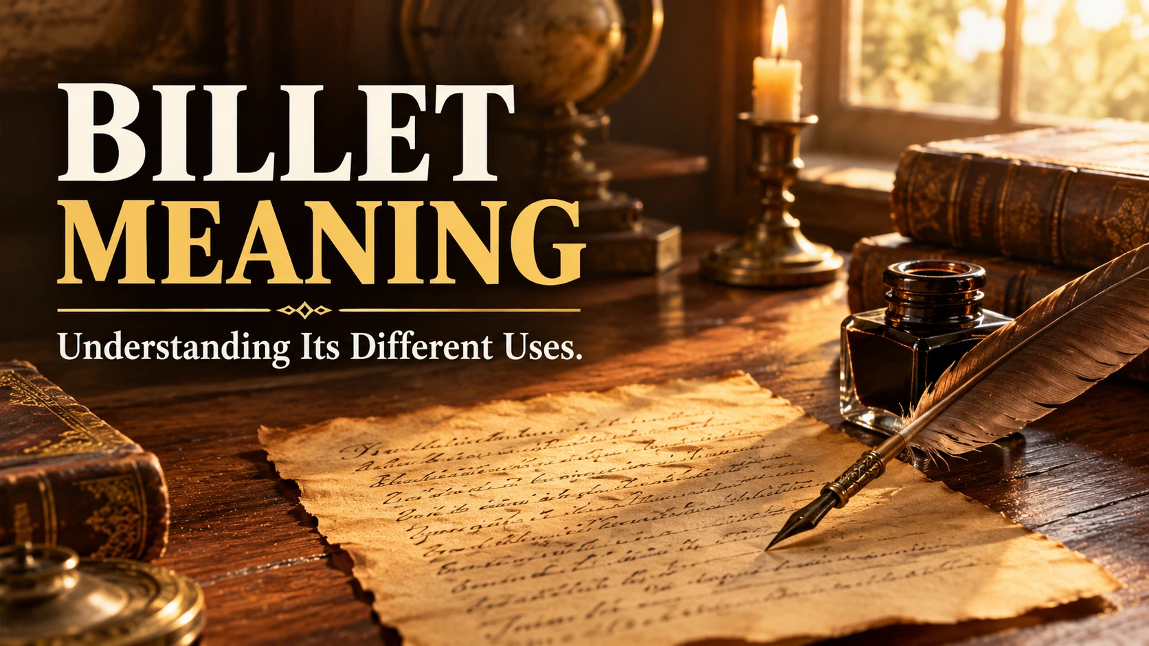 Billet Meaning