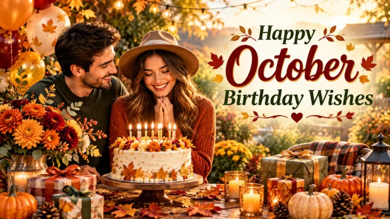 Happy October Bairthday Wishes