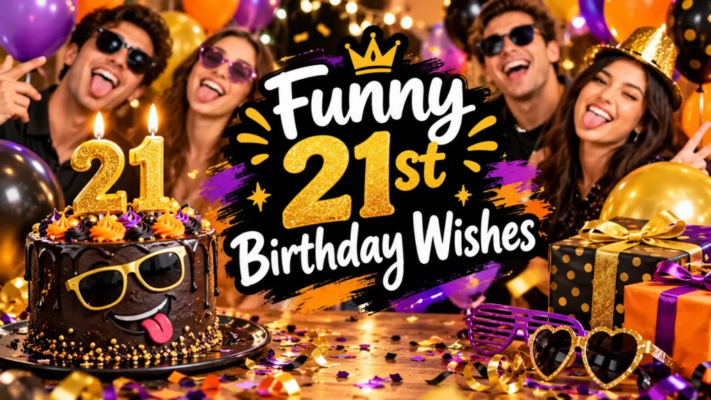 Funny-21st Birthday Wishes
