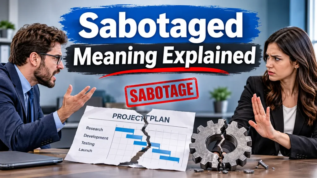 Sabotaged Meaning