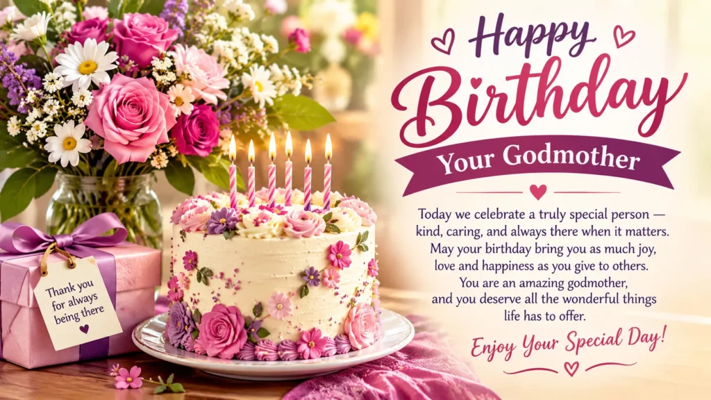 Birthday Wishes Your Godmother