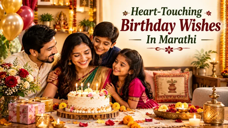 Heart Touching Birthday Wishes In Marathi