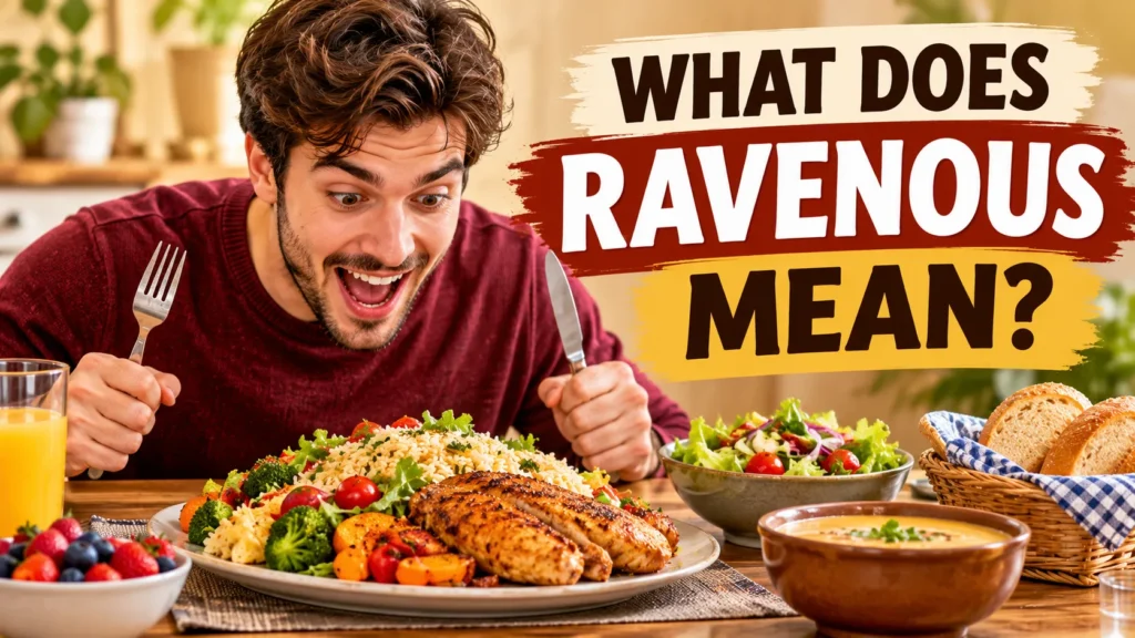 Ravenous Meaning